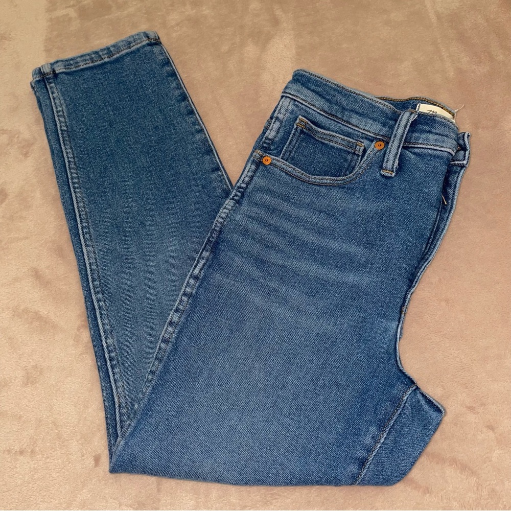 Madewell stovepipe Jean W27/L25/1/2